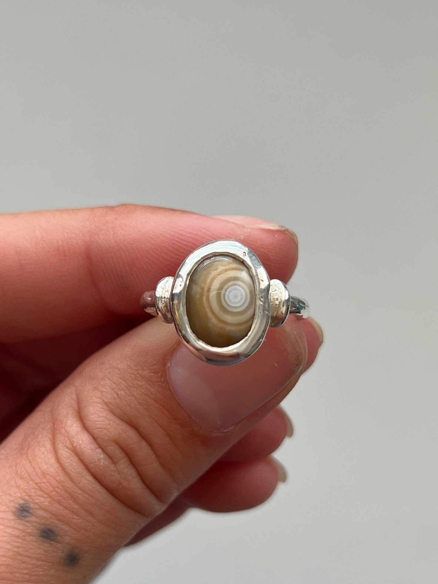 OCEAN JASPER ring | L
