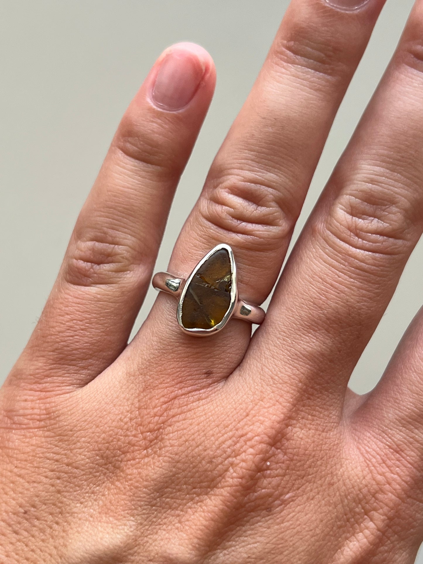 SEAGLASS ring | M