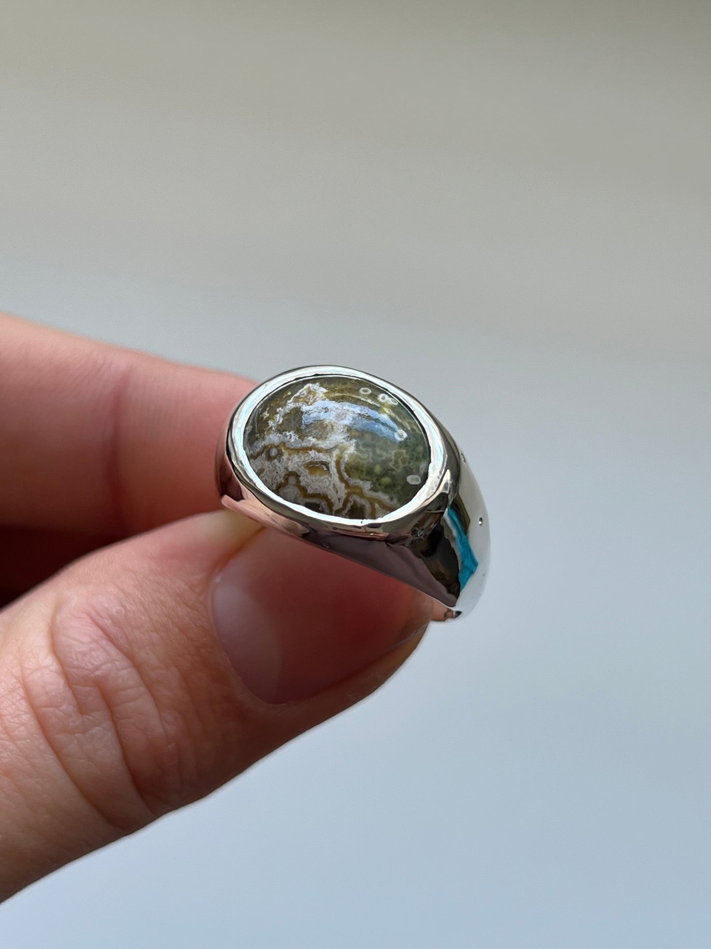 OCEAN JASPER signet | R