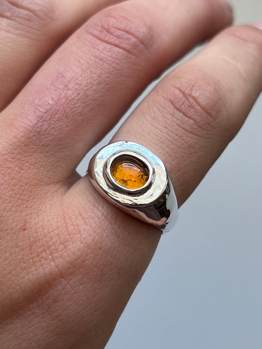 CITRINE signet | R