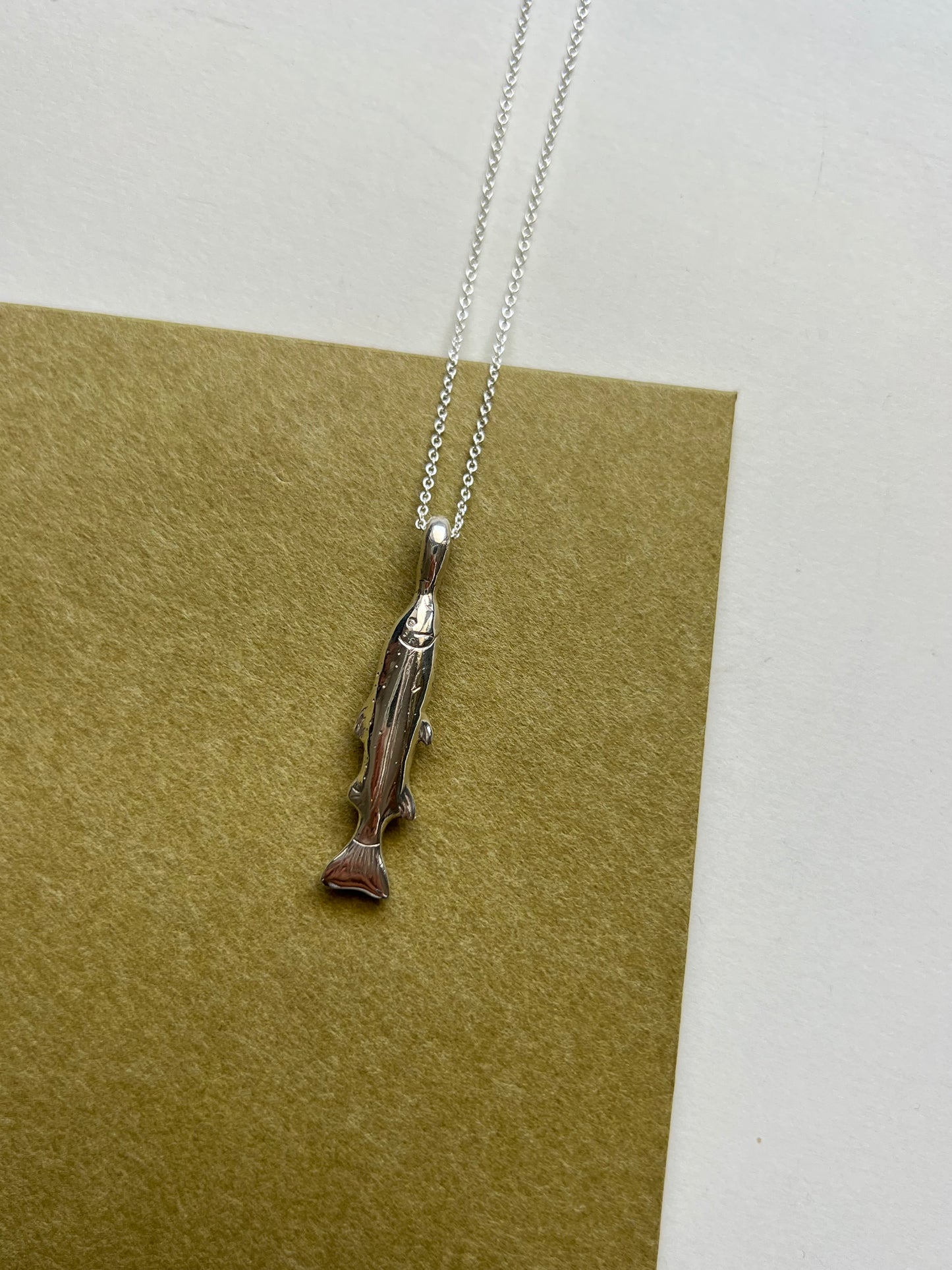 GONE FISHING pendant