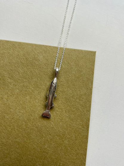 GONE FISHING pendant