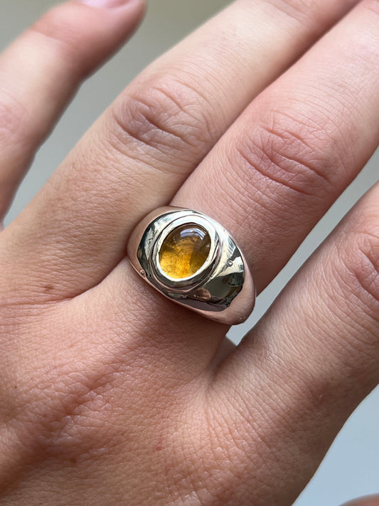 CITRINE signet | O