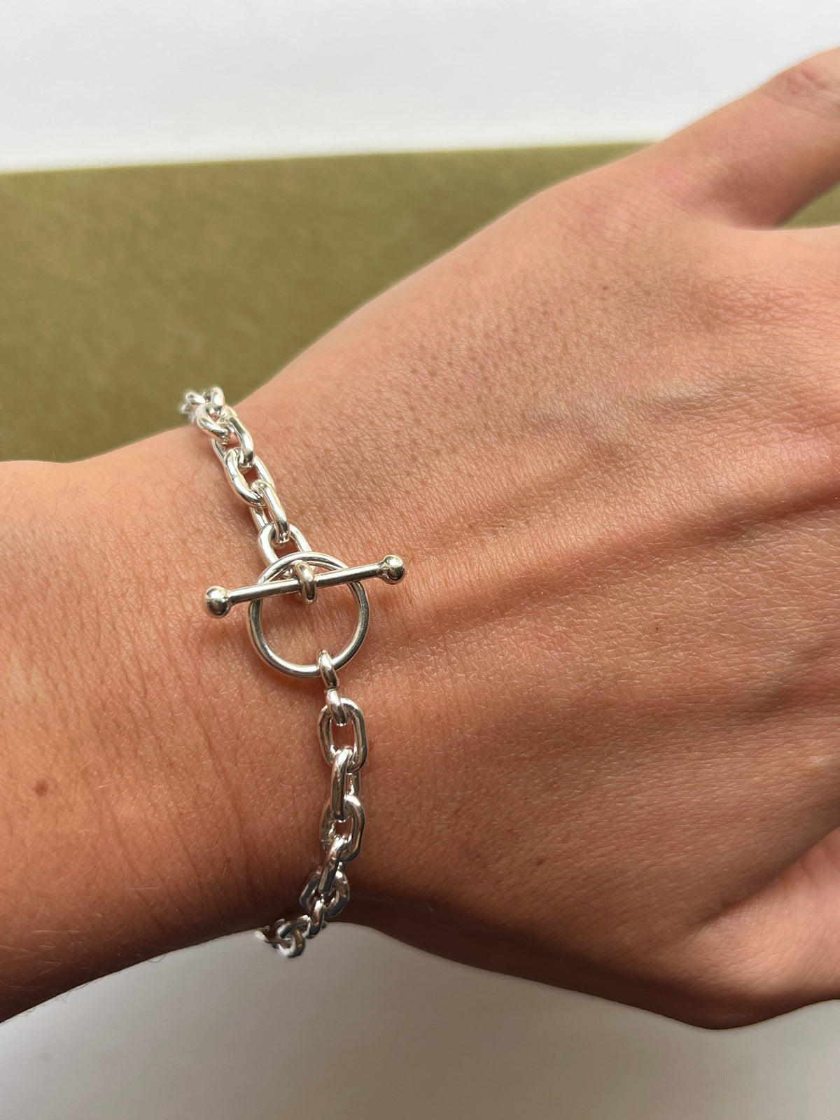 Paperclip bracelet
