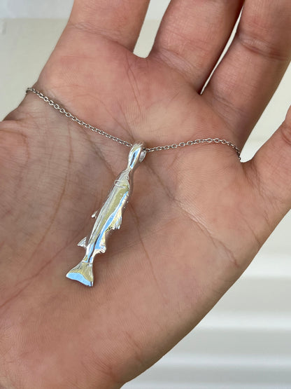 Gone fishing necklace