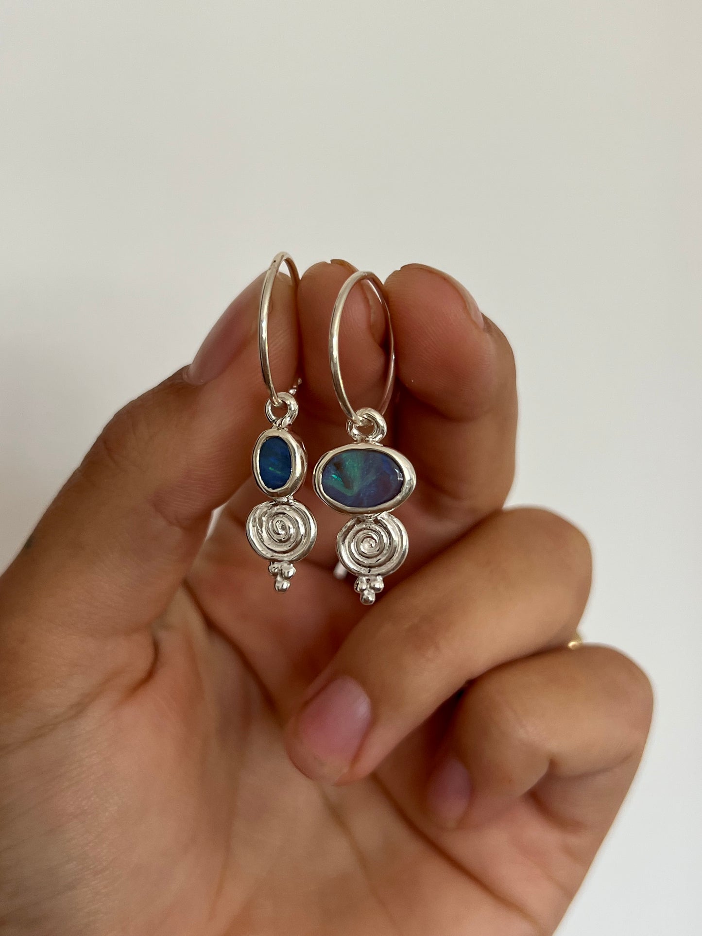 AZURE OPAL earrings