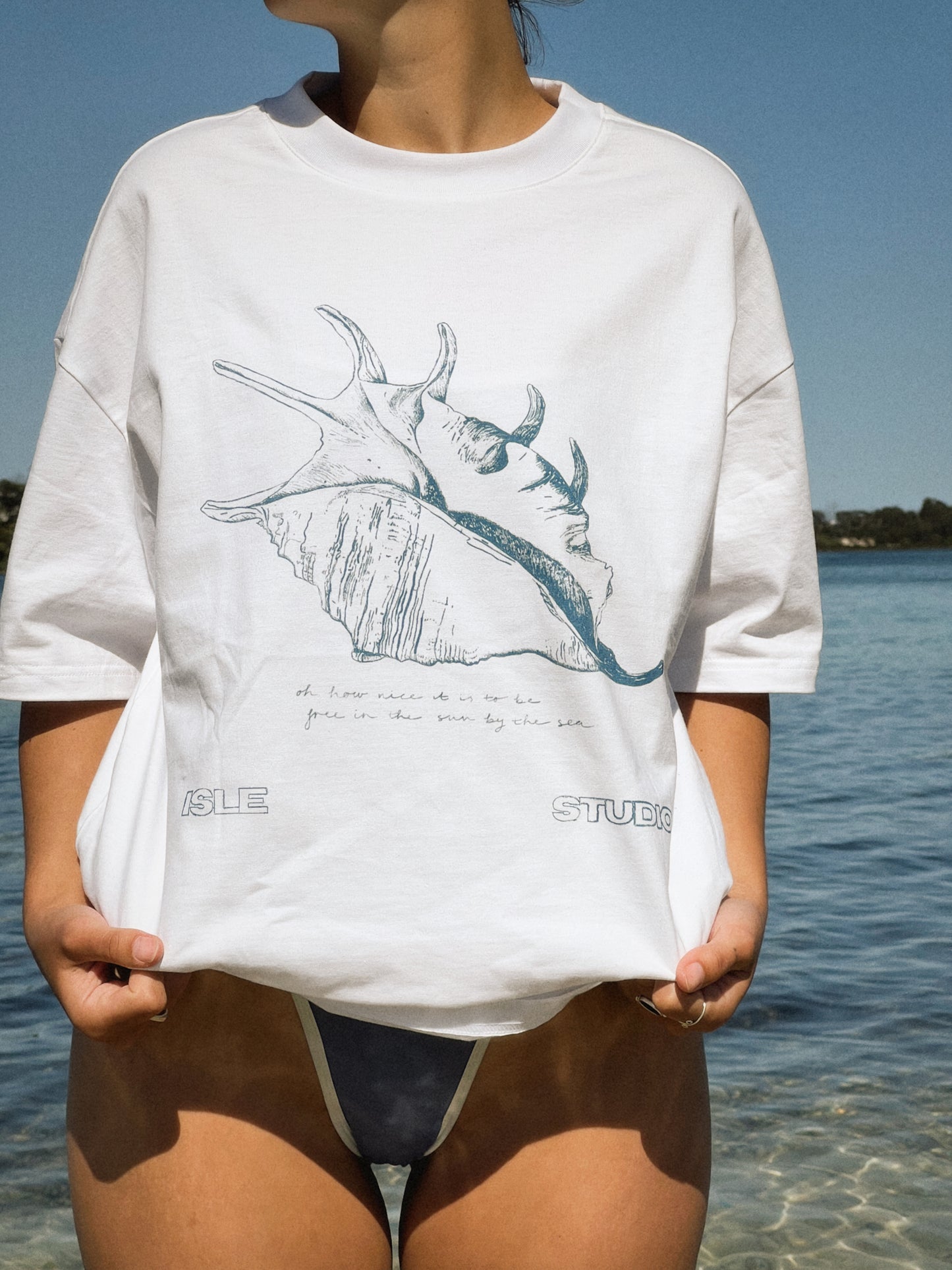 A slow life tee