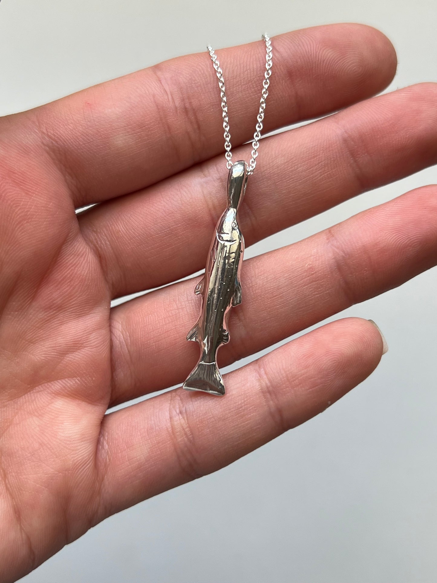 GONE FISHING pendant