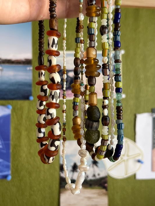 Beaded necklace workshop