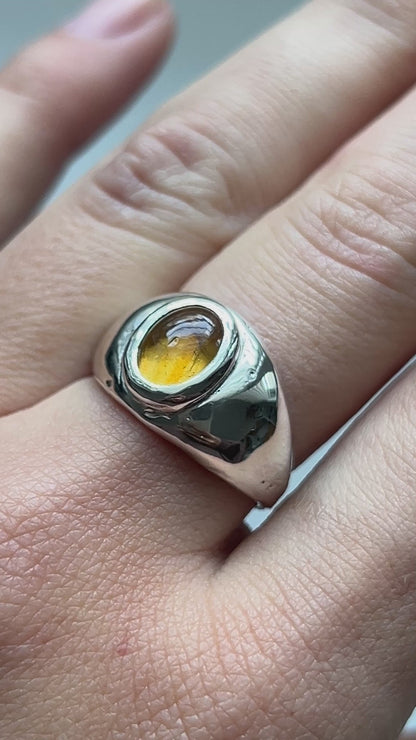 CITRINE signet | O
